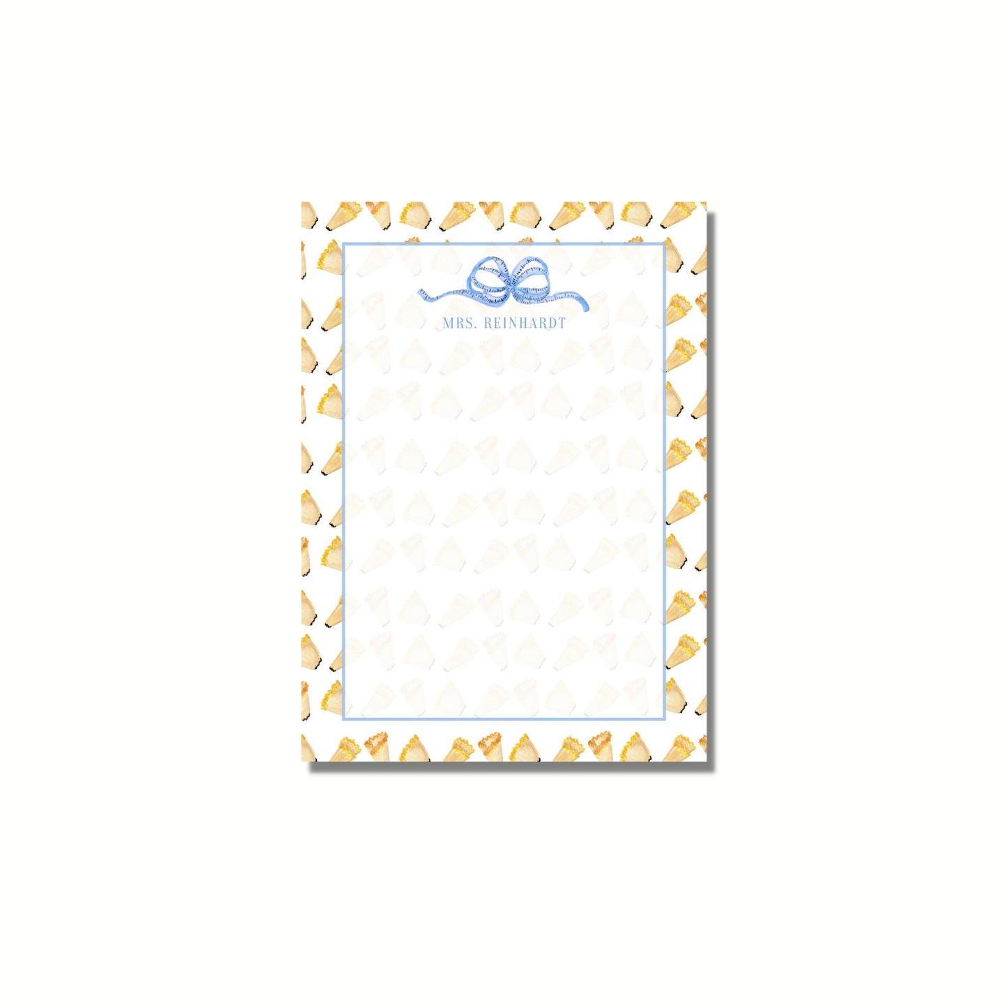 Pencil Shavings Notepad - Blue