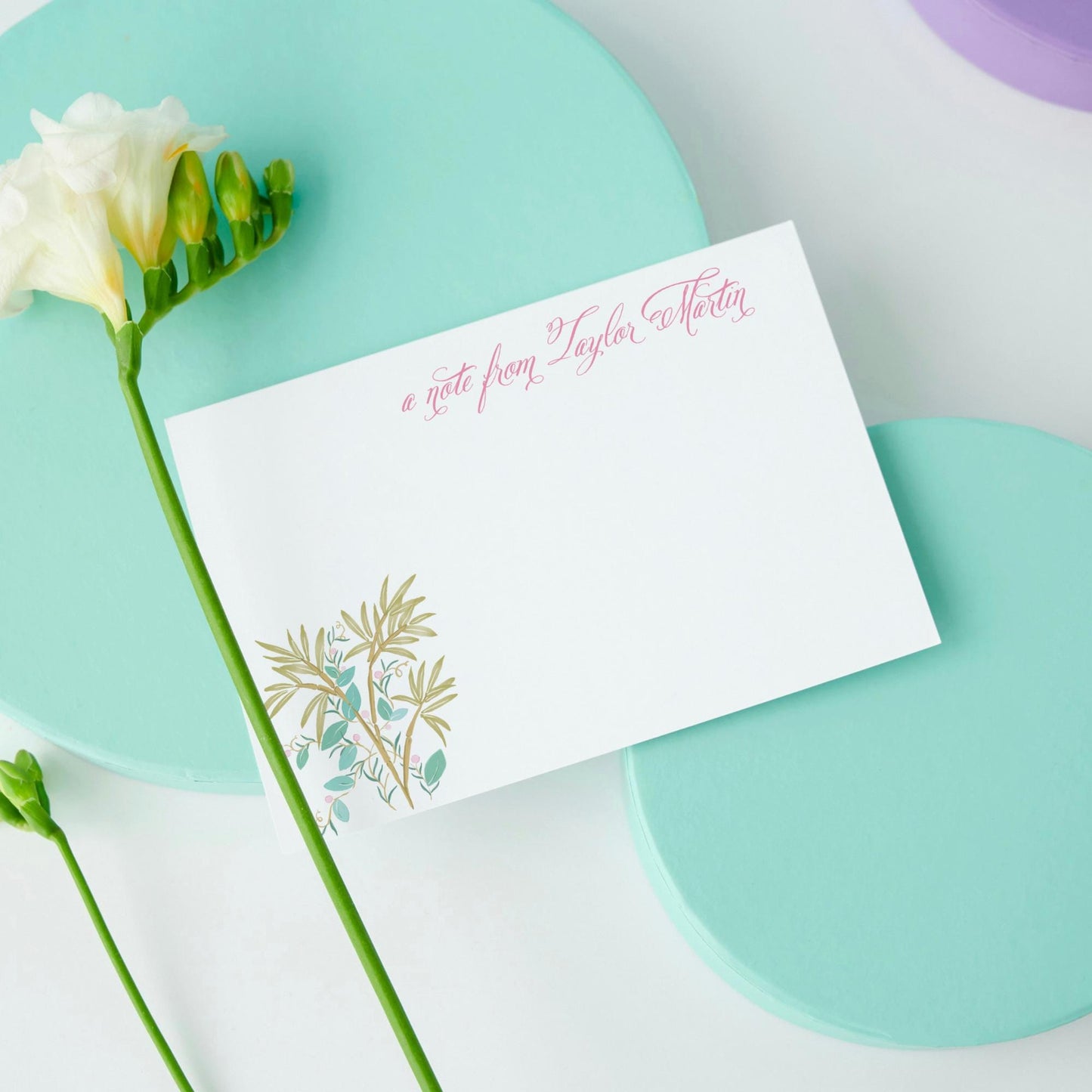 Beach Chinoiserie Notecards