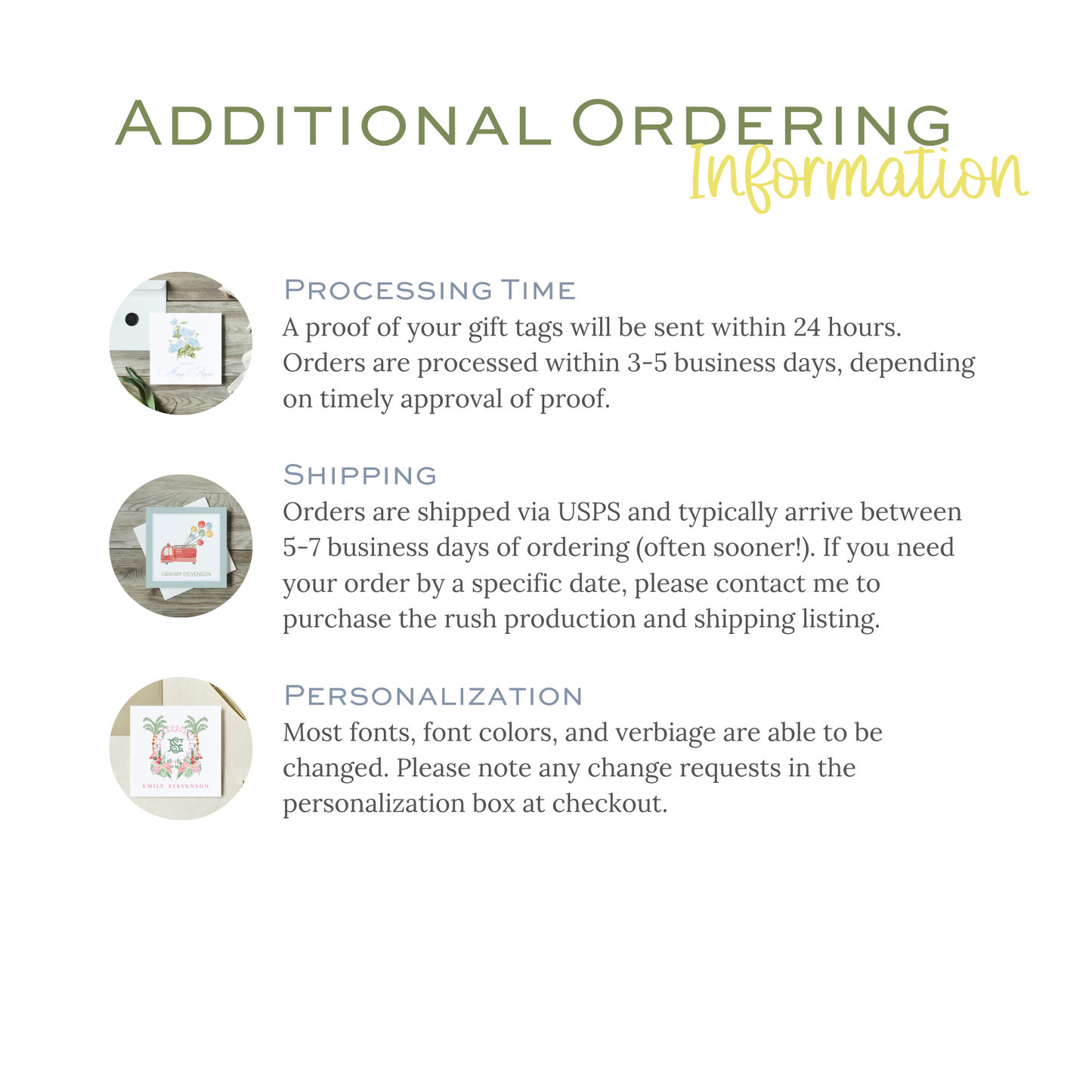 Florals for Spring? Enclosure Cards
