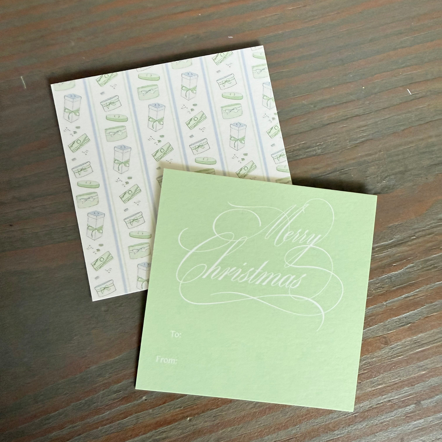Laduree Christmas Tags - Slightly Imperfect