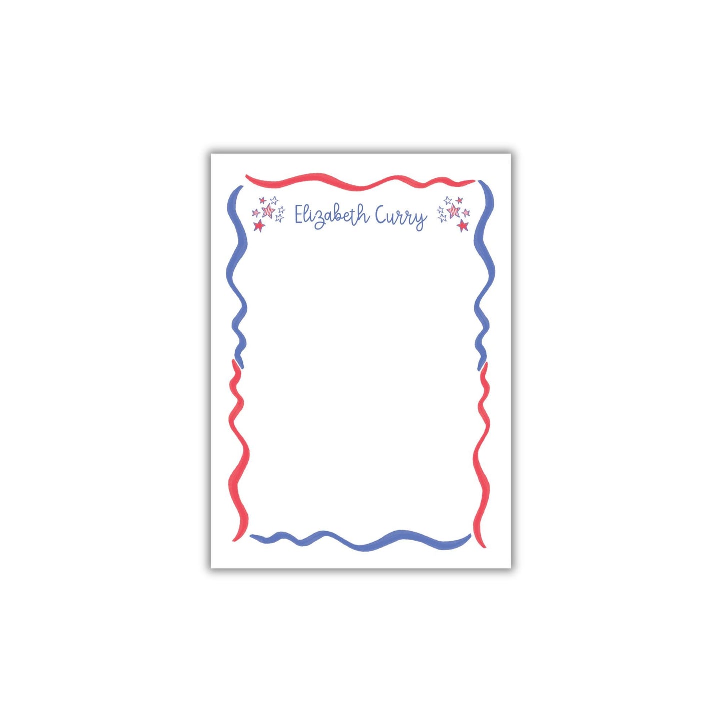 Patriotic Polly Notepad