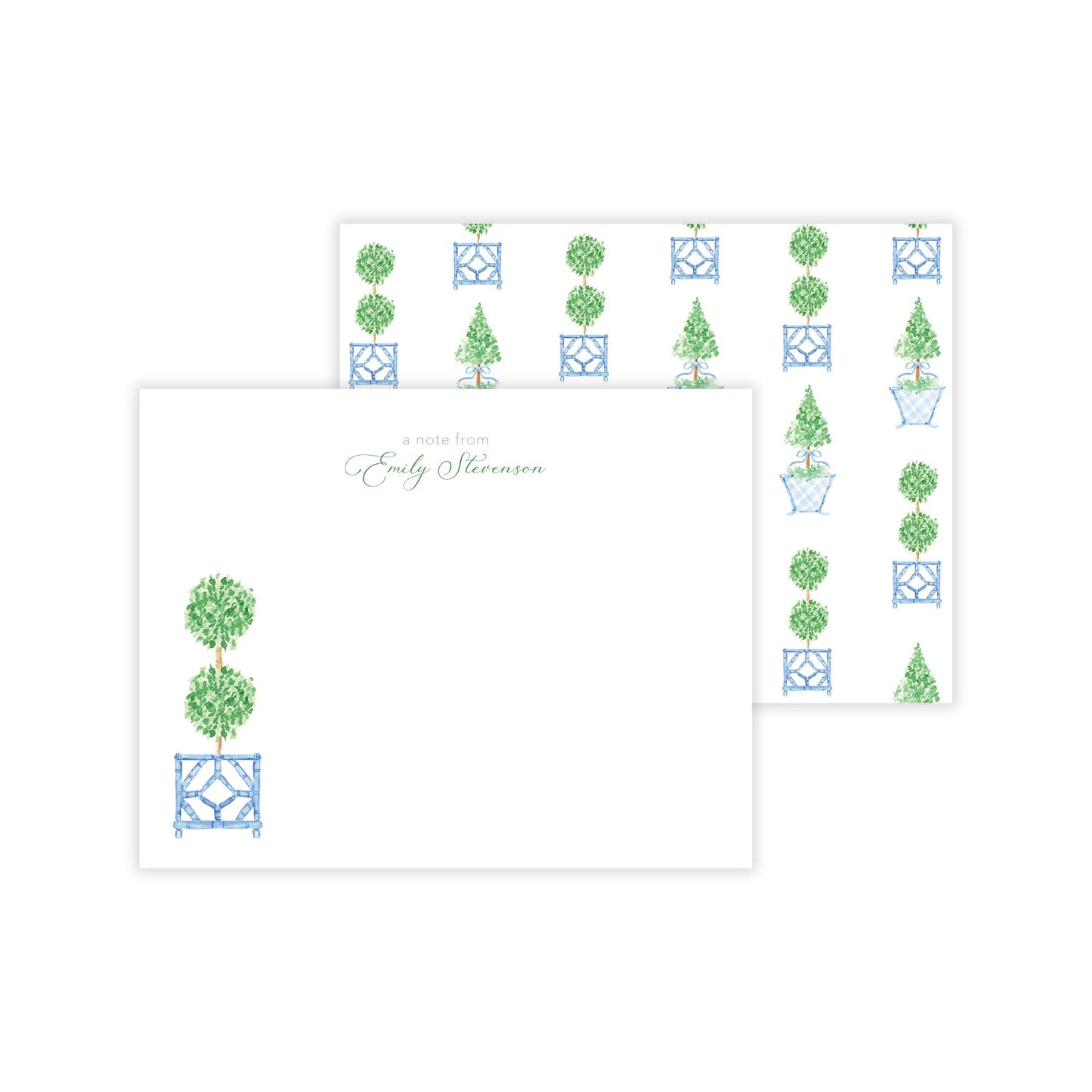 Topiary Notecards
