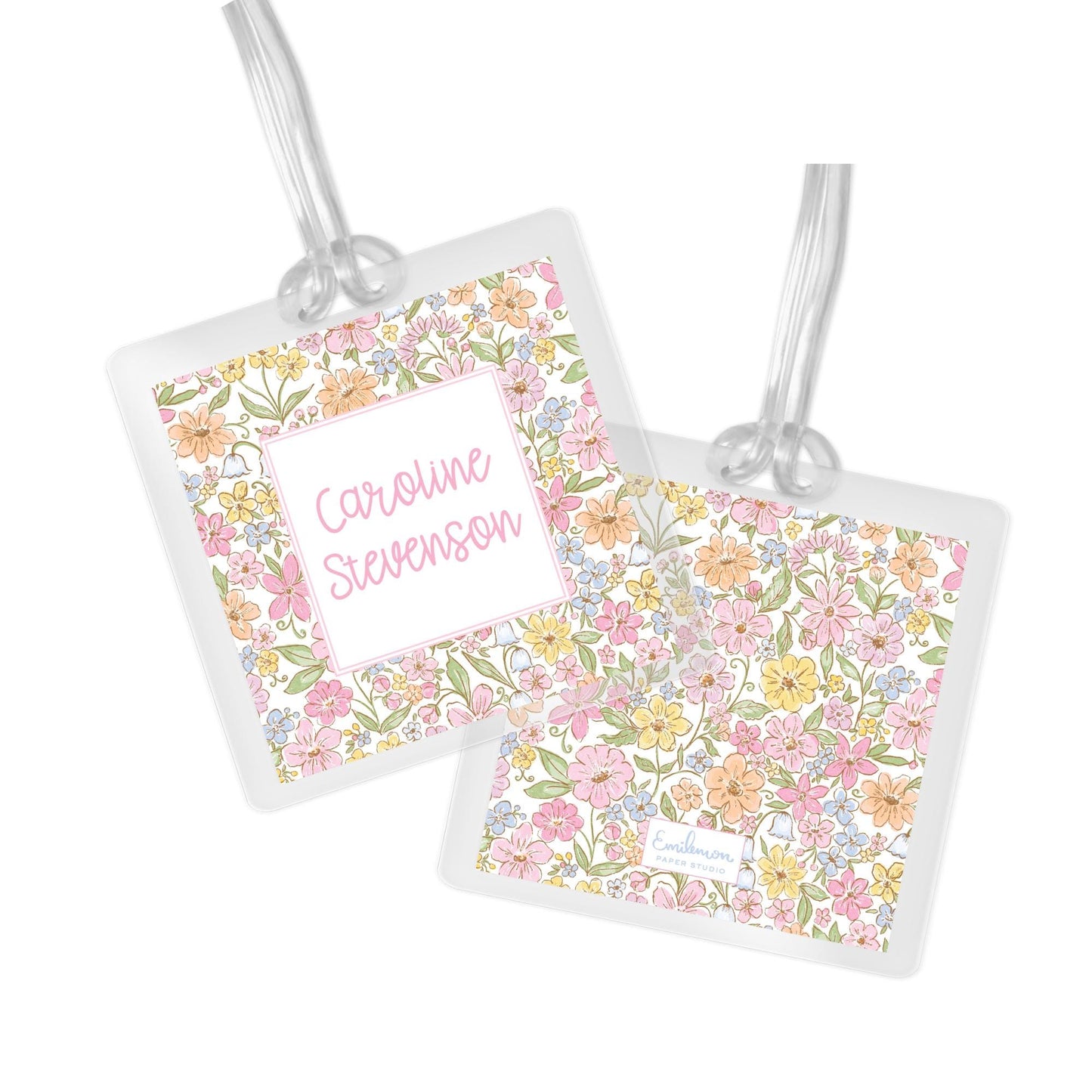 Wildflower Bag Tag