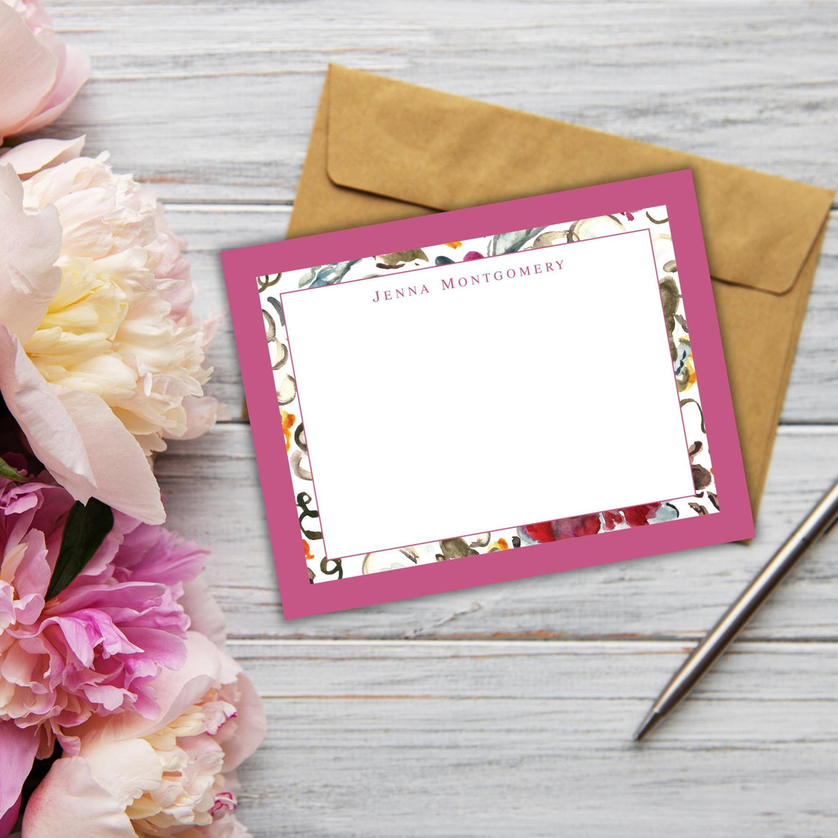 Harvest Floral Notecards