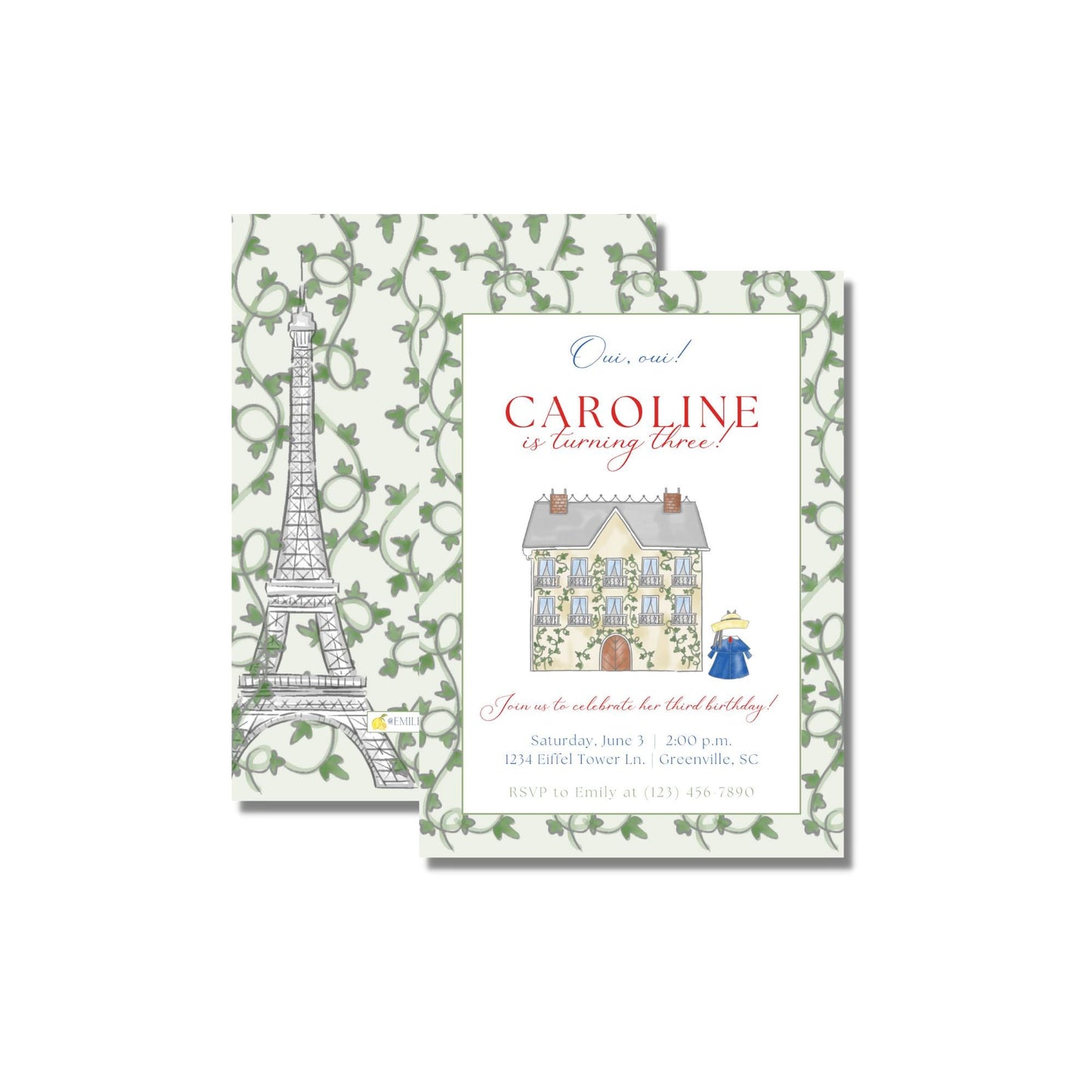 Madeline Invitation