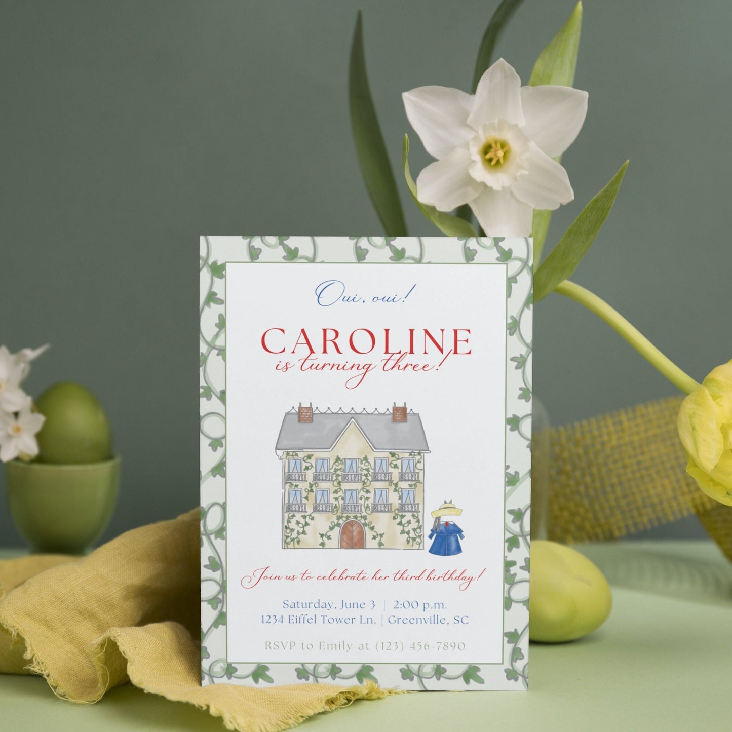 Madeline Invitation