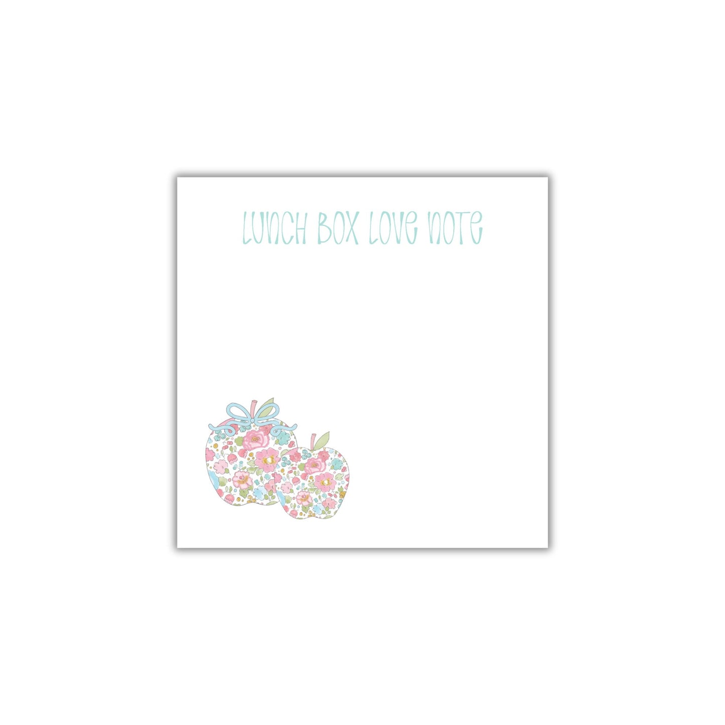 Liberty Apples Lunch Box Notepad