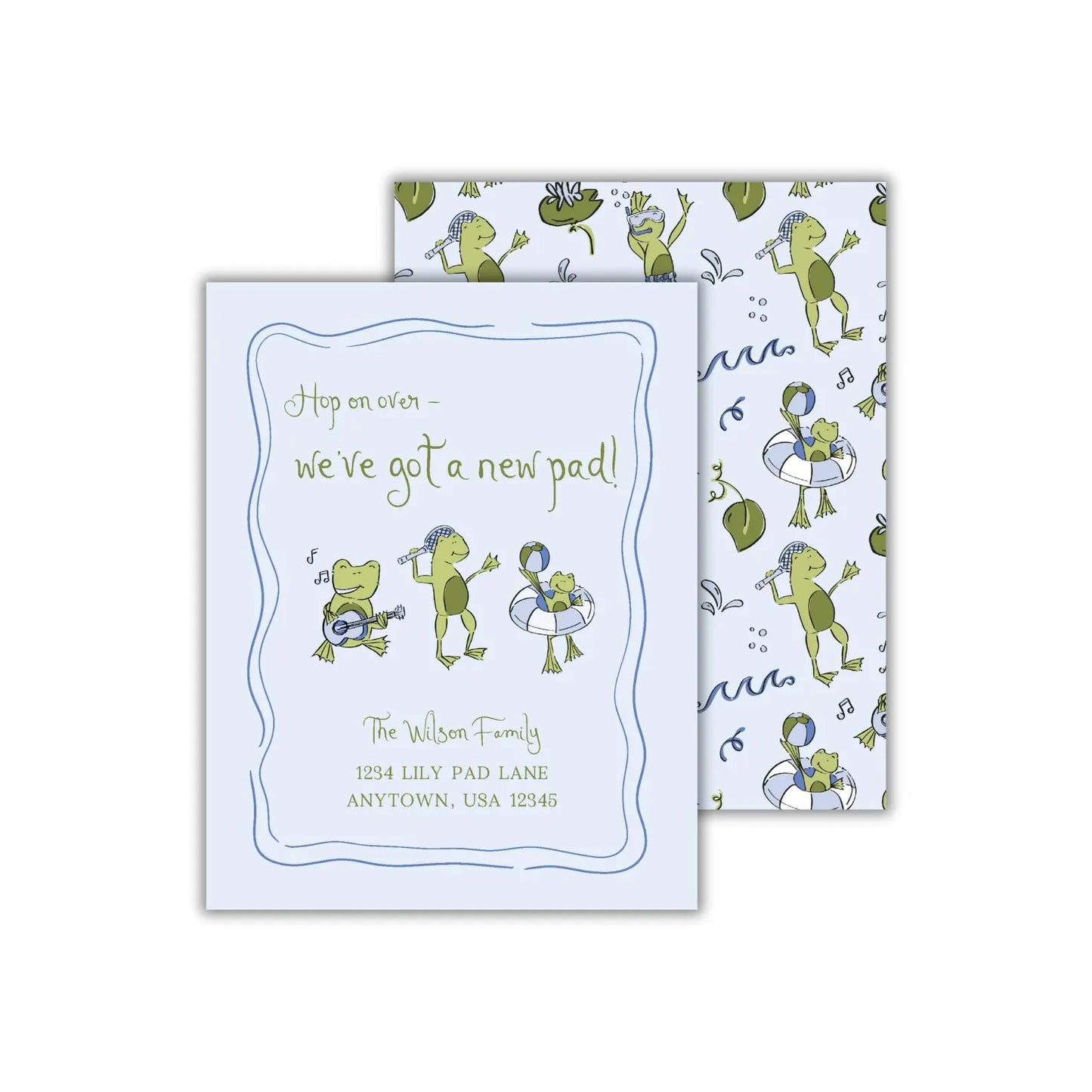 two greeting cards for a new baby boy