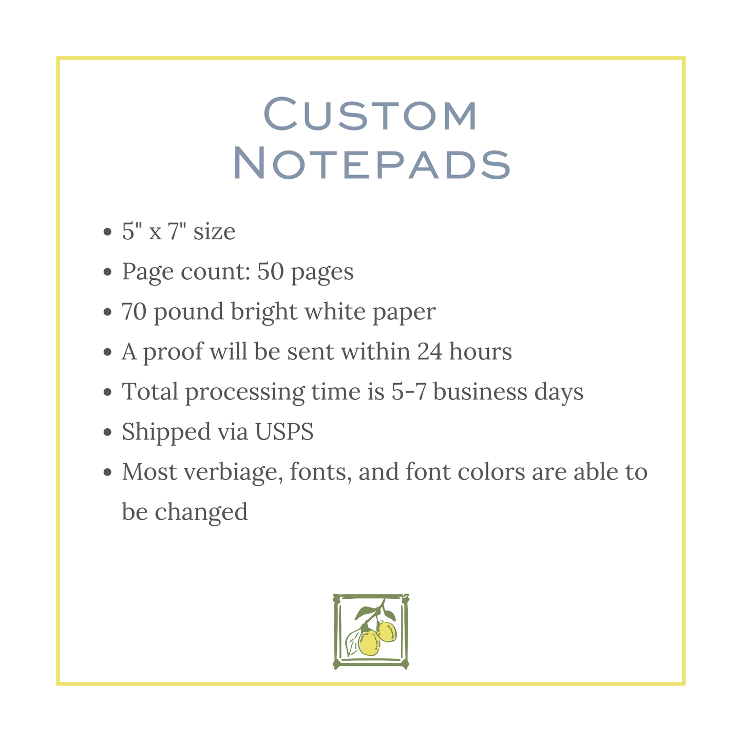 Back to School Teacher Notepad