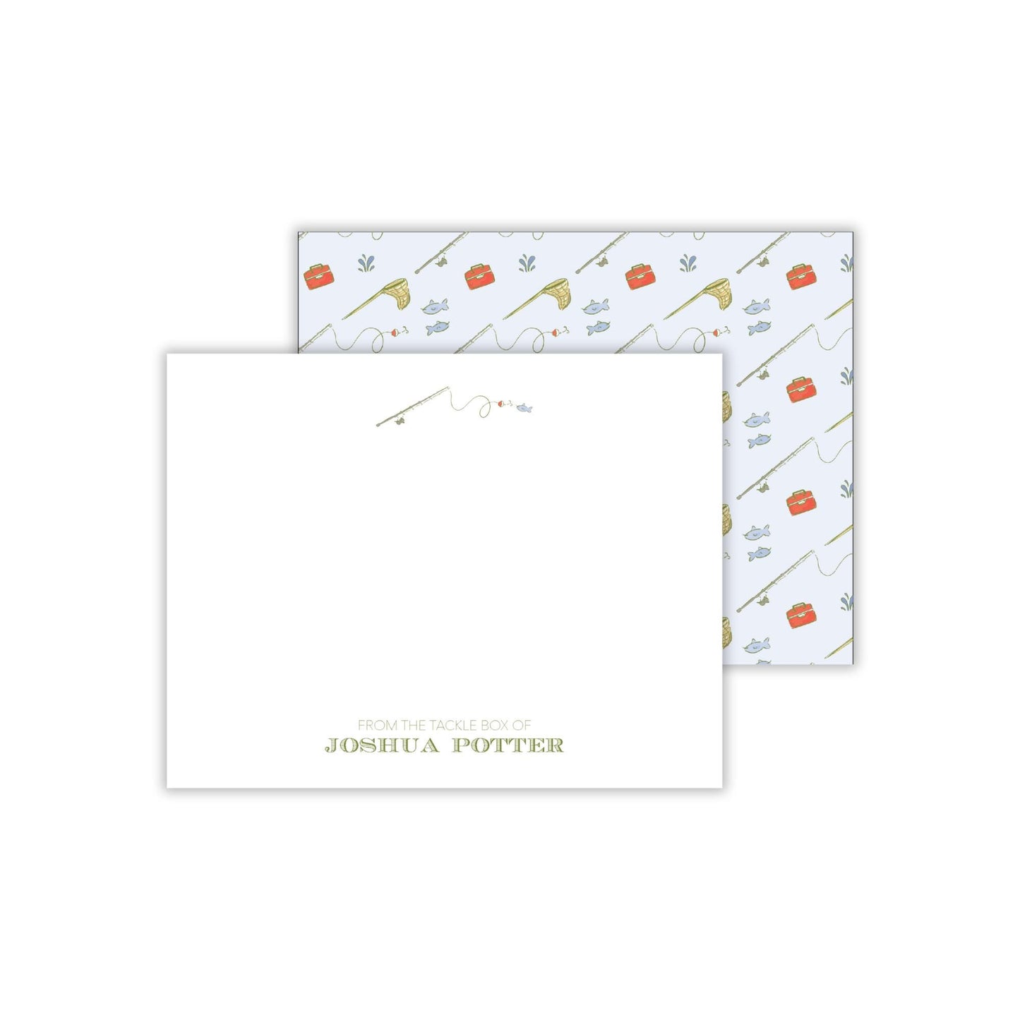 Gone Fishing Notecards