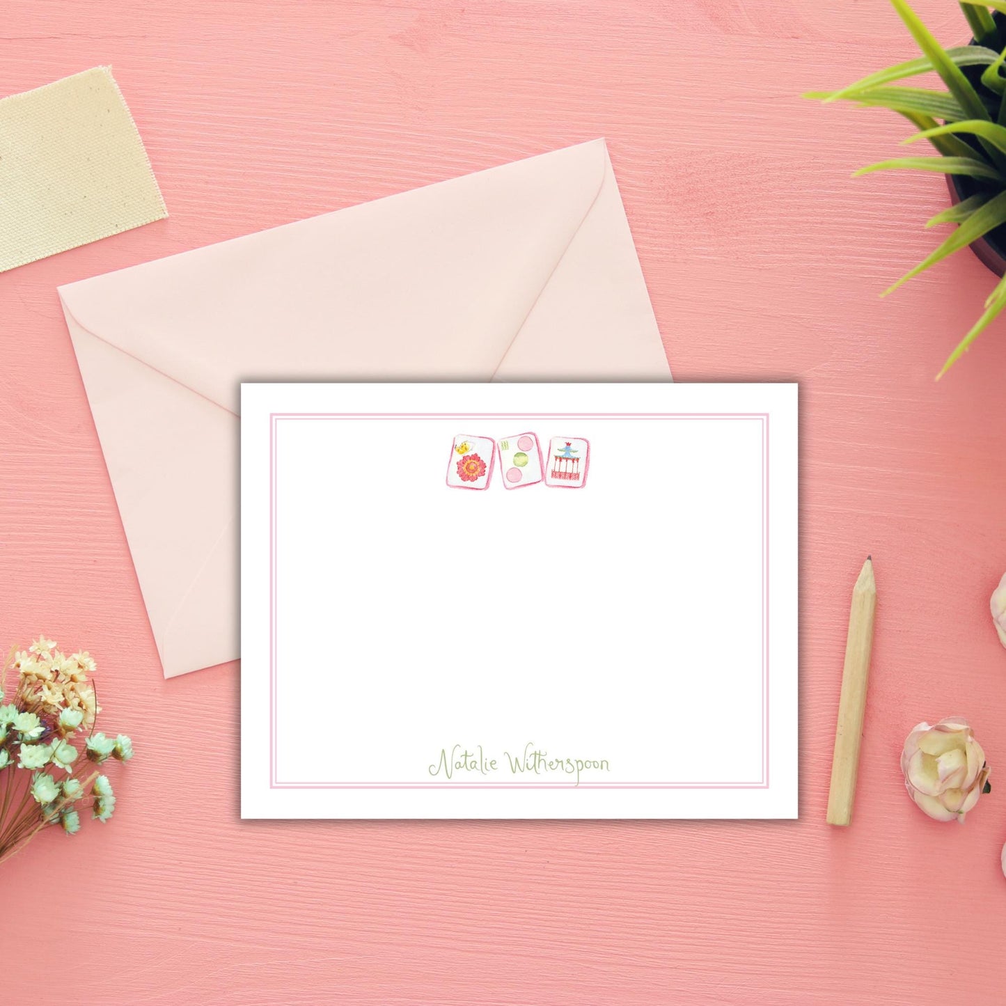 Mahjong Notecards
