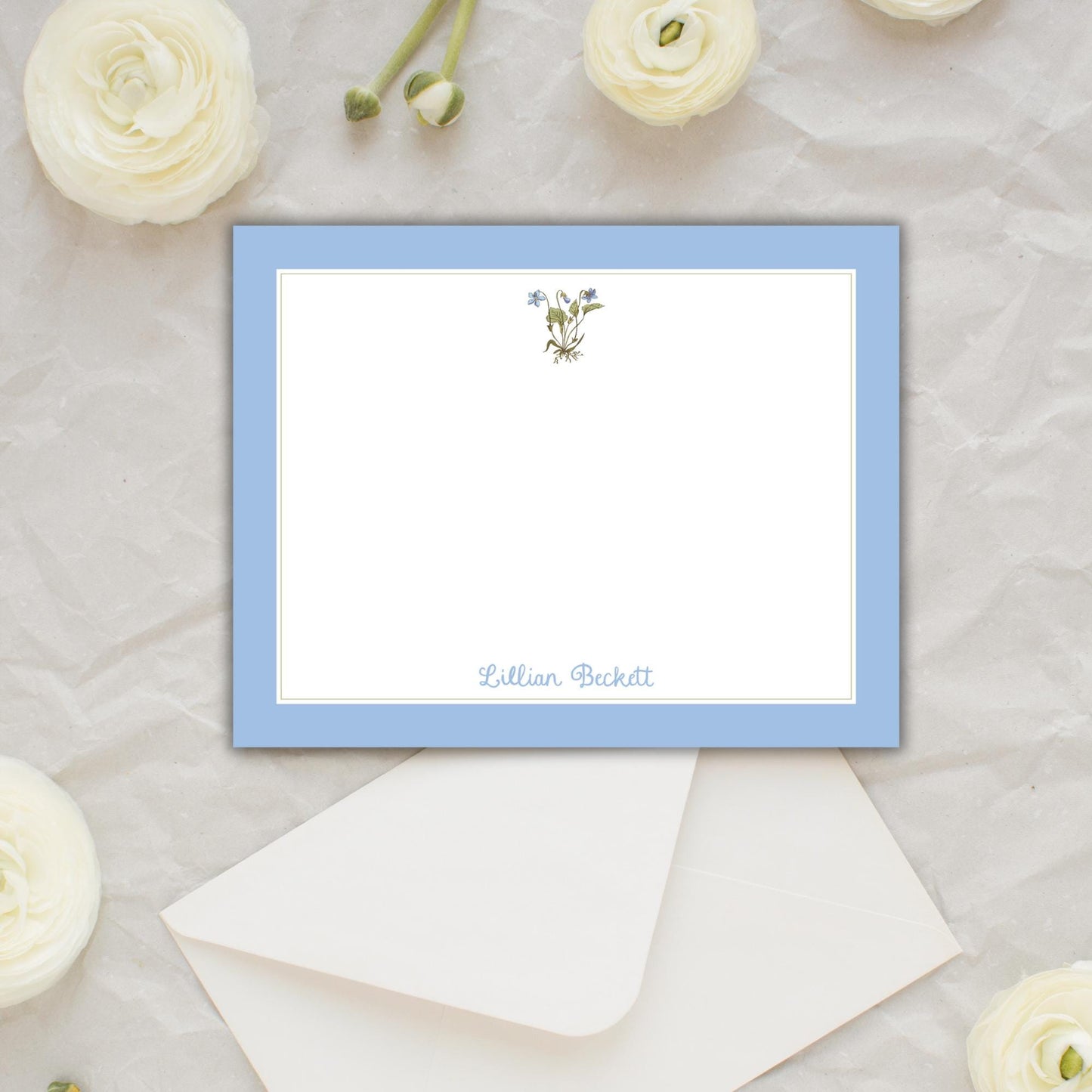 Lillian's Wallpaper Notecards