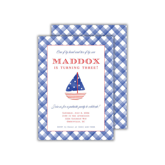 One if by. Land Invitation