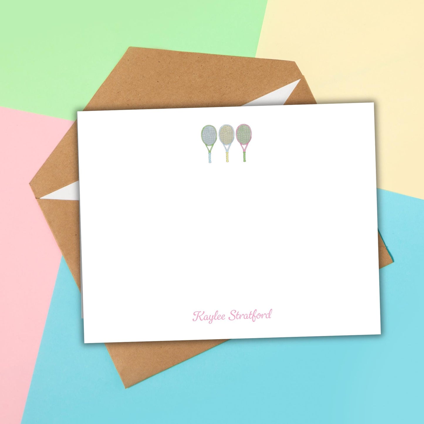Tennis Notecards