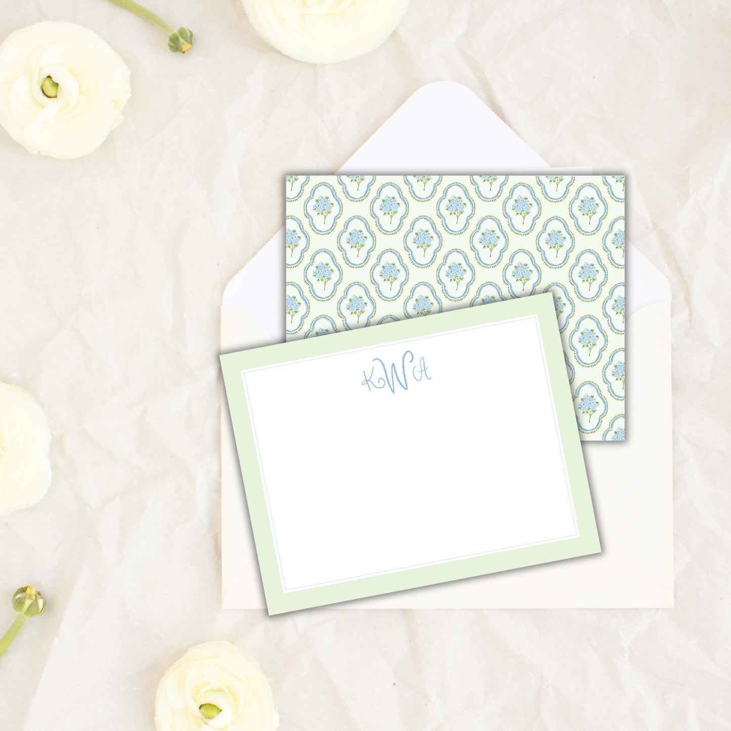 Happy Hydrangeas Notecards