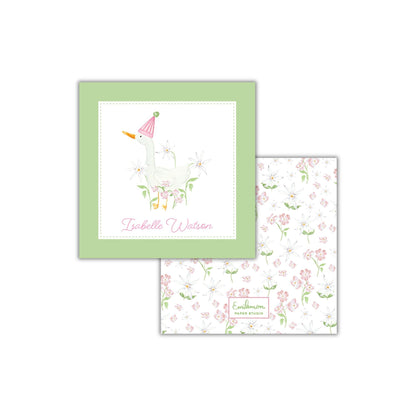 Silly Goose Enclosure Cards - Pink