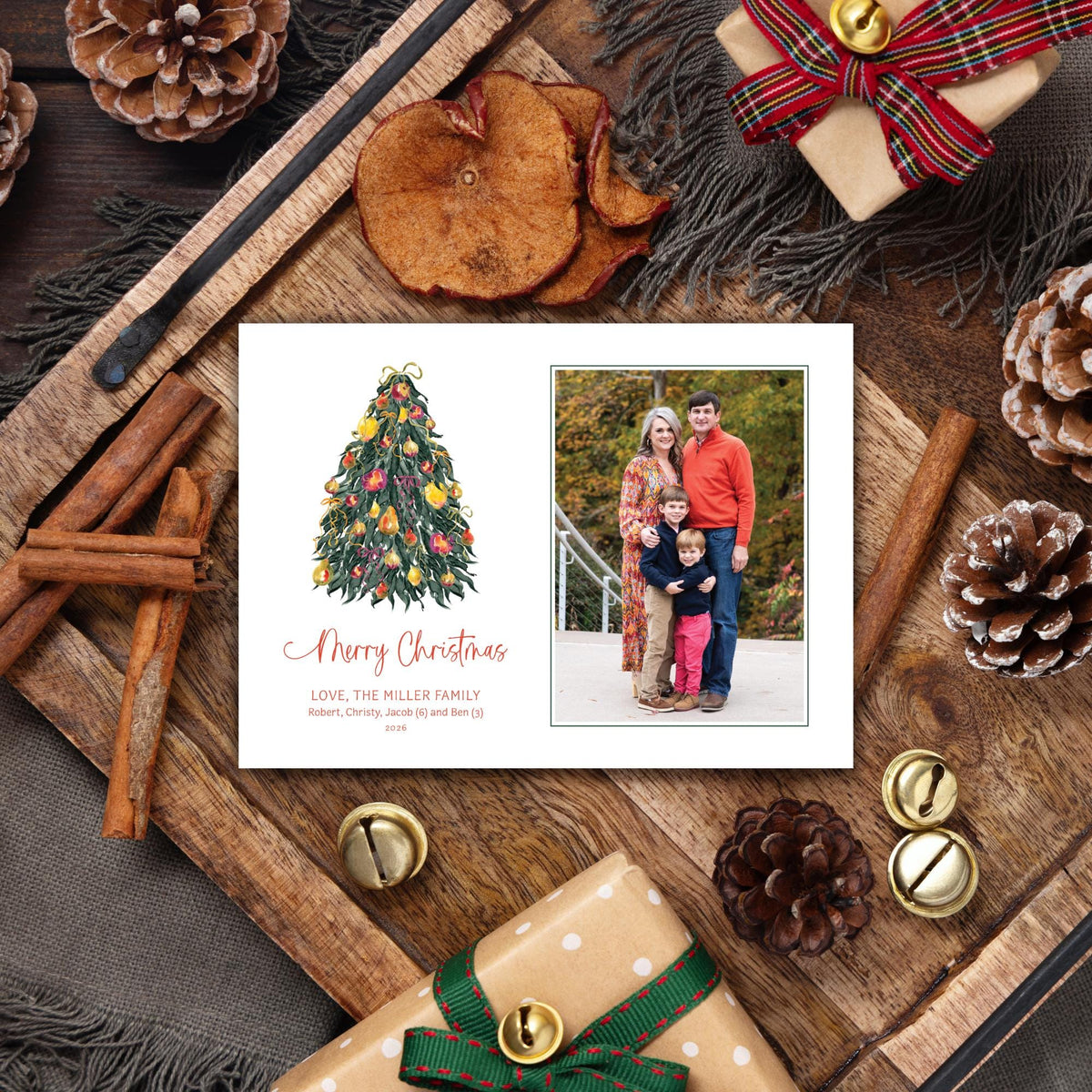 Sugar Plum Tree Christmas Card