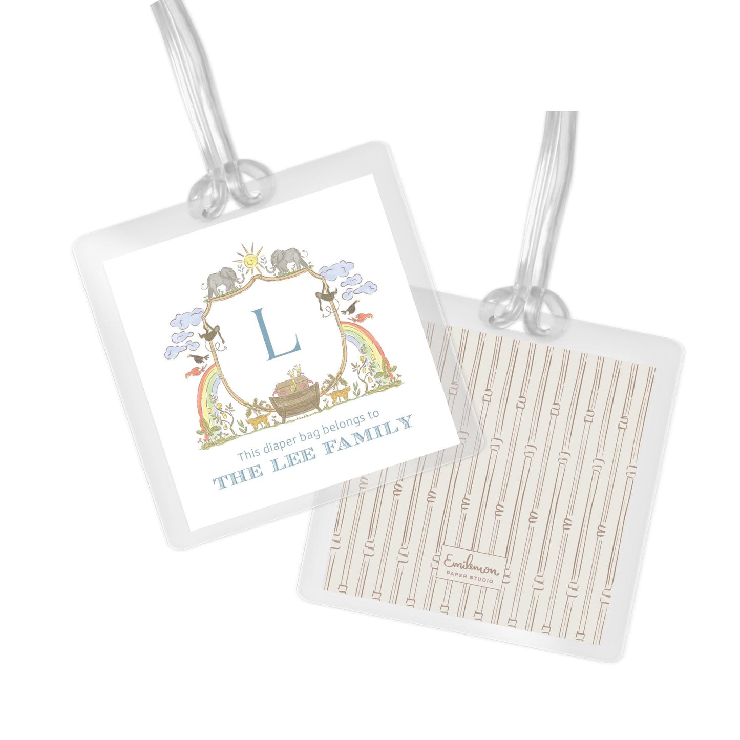 Noah's Ark Bag Tag