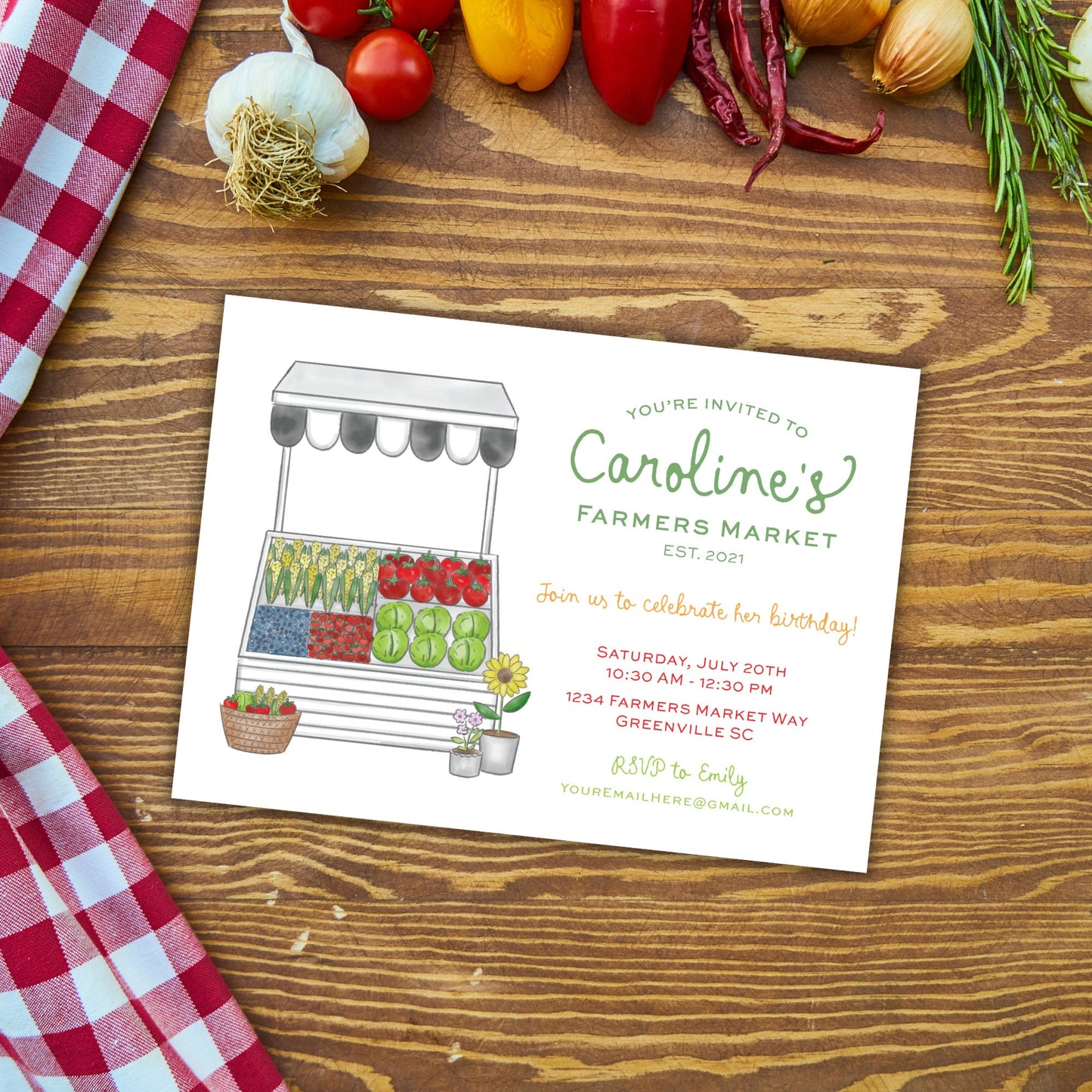 Farmers Market Invitation