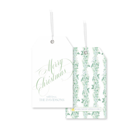 Nantucket Christmas Tags