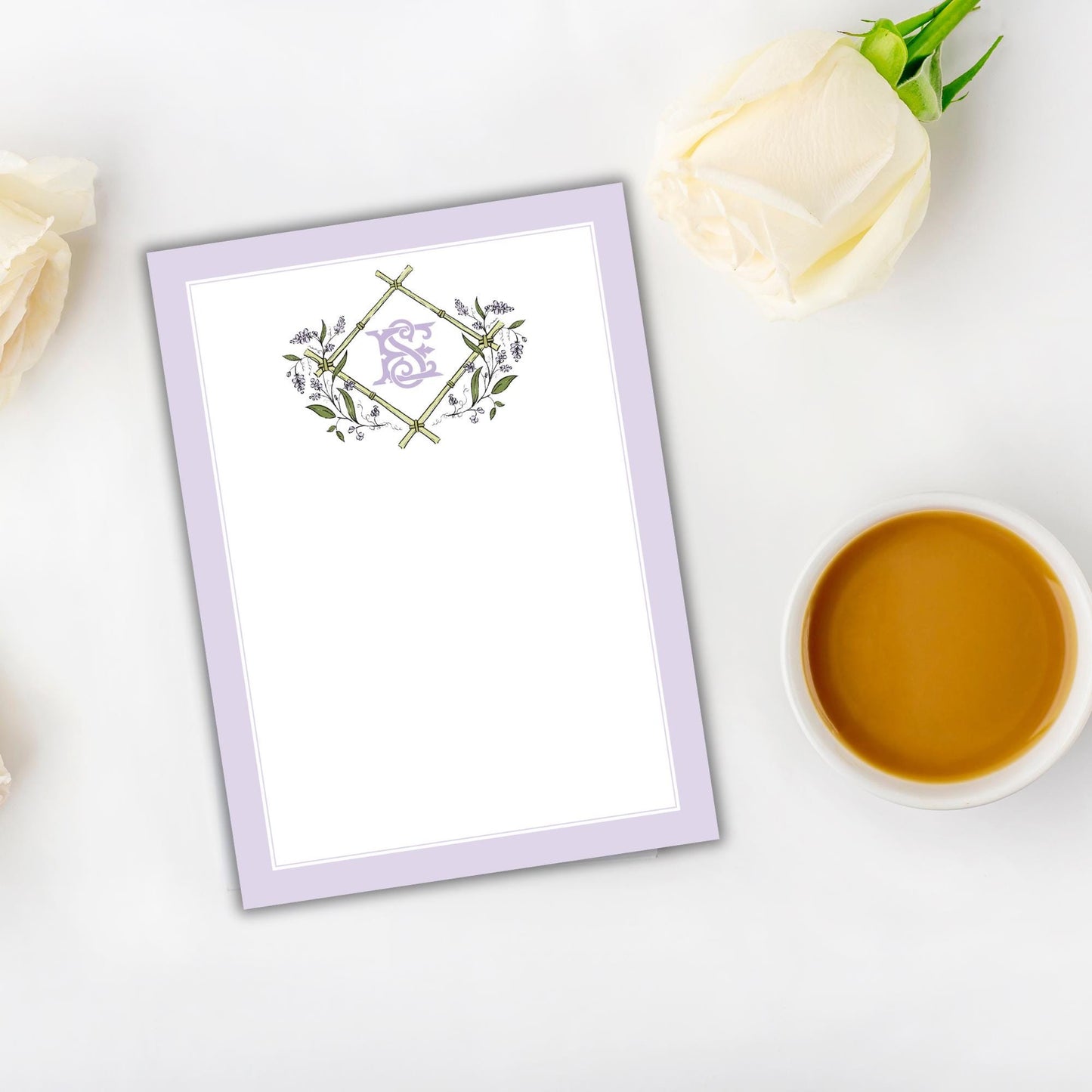 Bobbin Floral Notepad