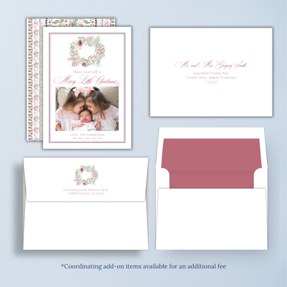 Frost and Flora Christmas Card