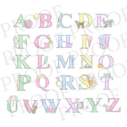 Illustrated Letter Money Envelopes