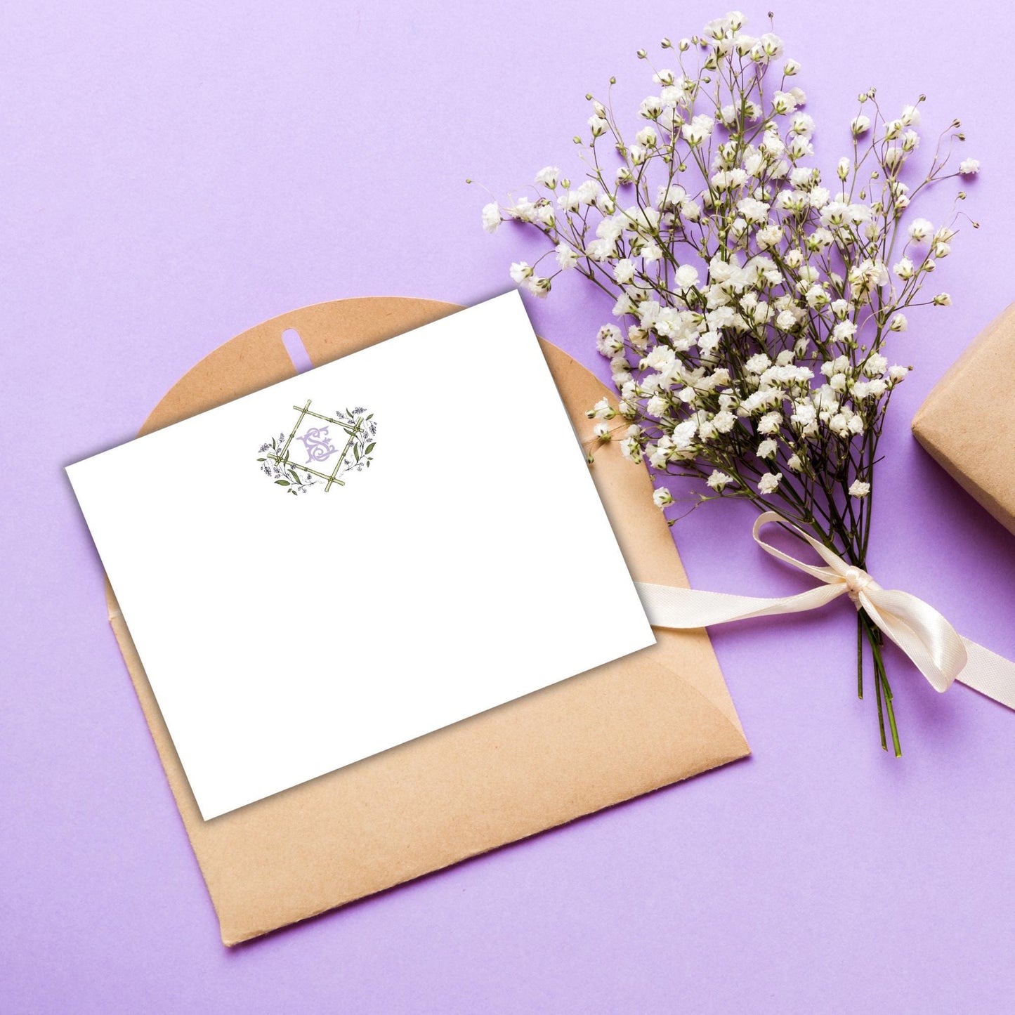 Bobbin Floral Notecards