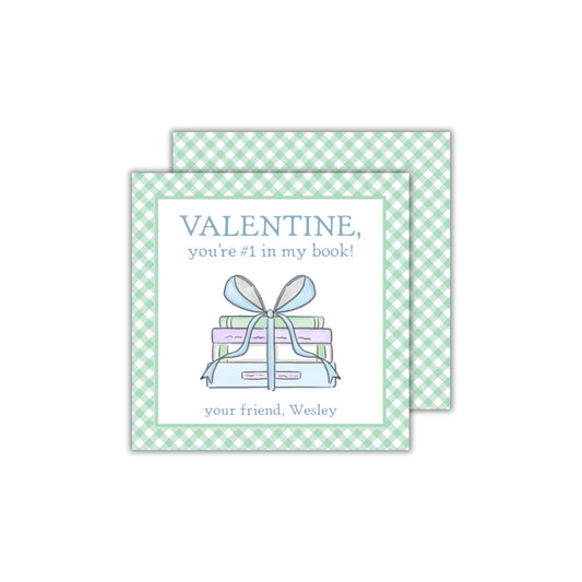 Book Valentine - Blue
