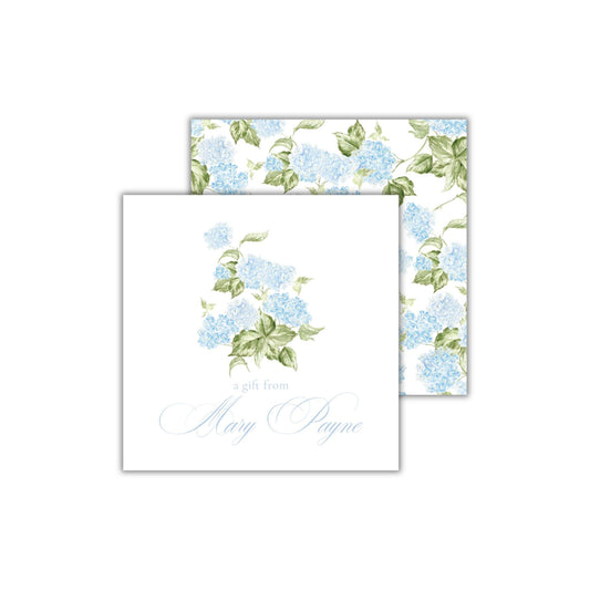 Blue Hydrangea Enclosure Cards