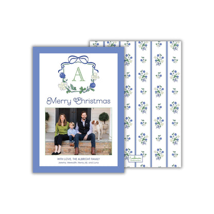 Mary's Blooms Christmas Card
