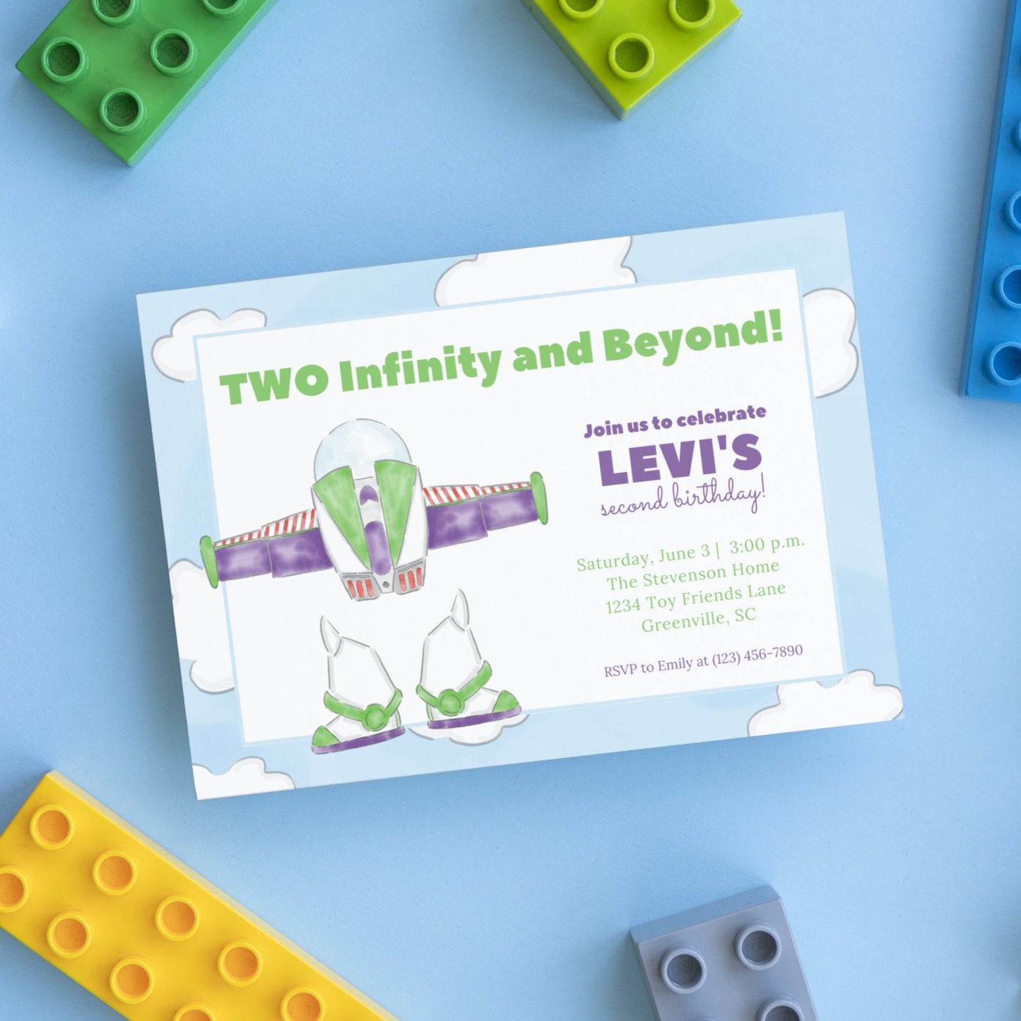 Two Infinity and Beyond Invitation
