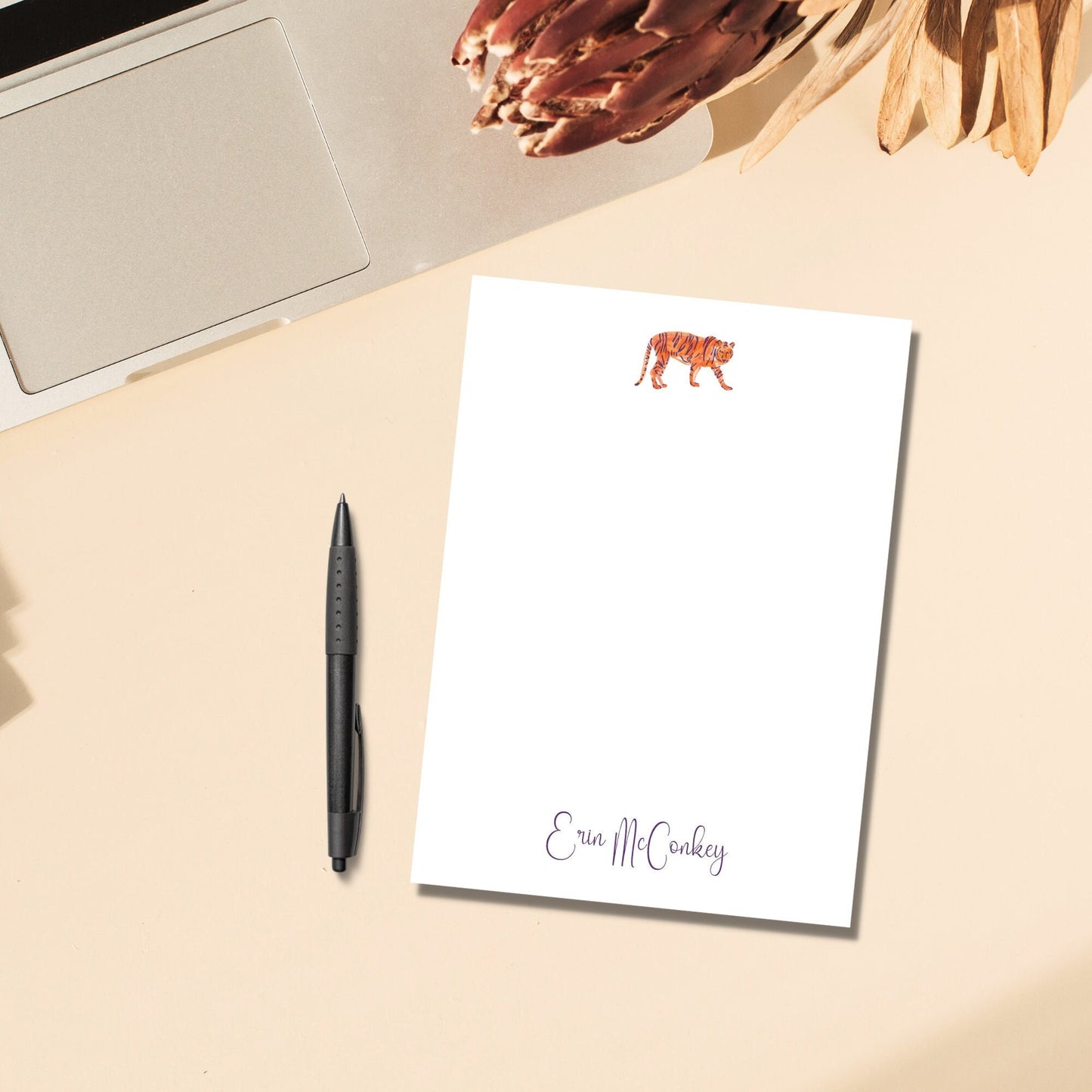 Collegiate Tiger Notepad