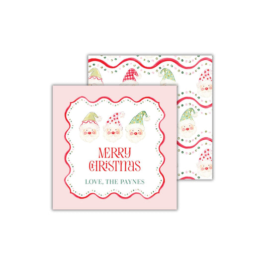 Merry Santa Christmas Tags