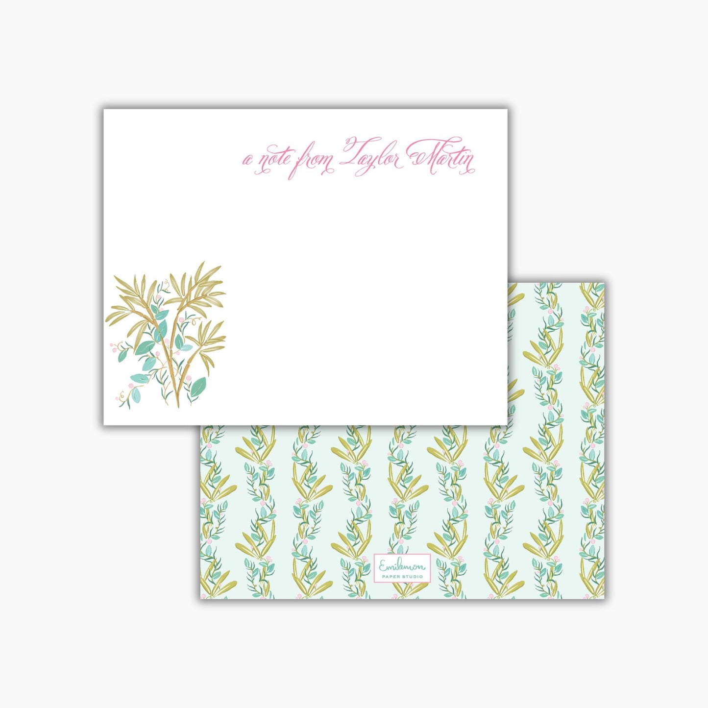 Beach Chinoiserie Notecards