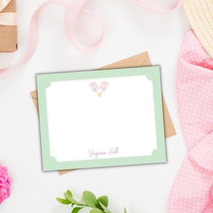 a card with a picture of a bird on it