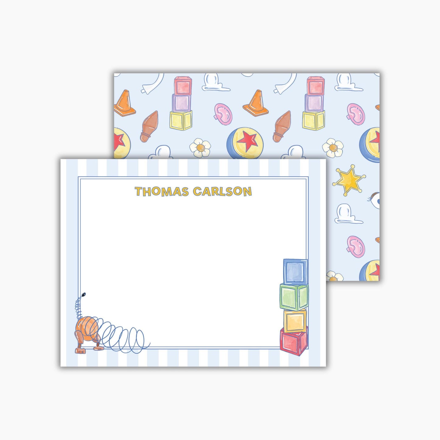 Toy Friends Notecards