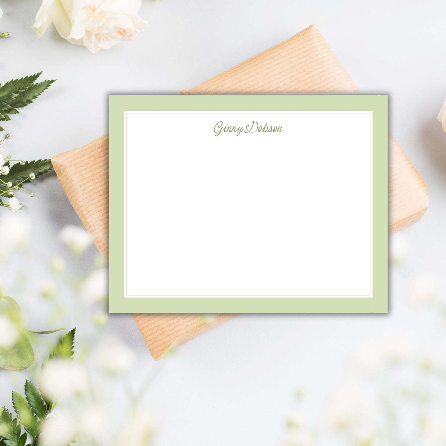 Limelight Hydrangea Notecards