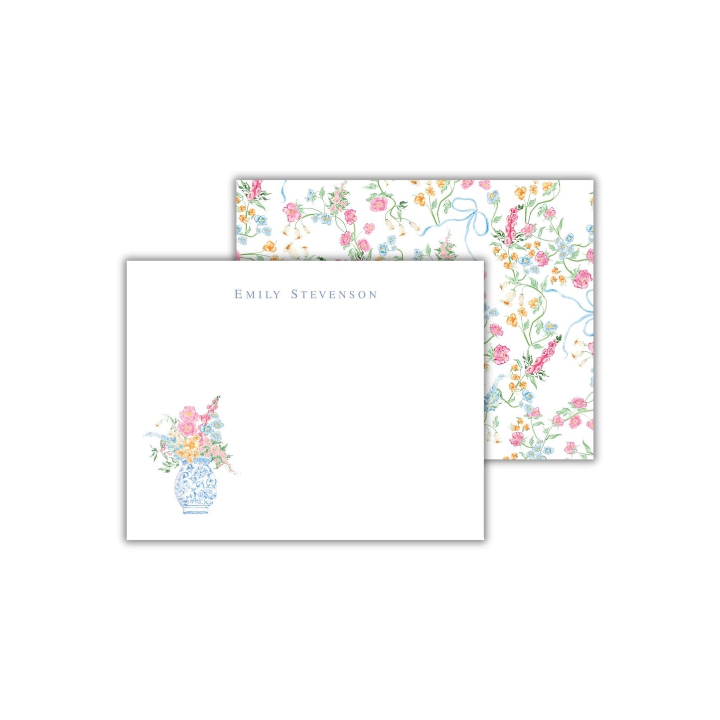 Chinoiserie Vase Notecards
