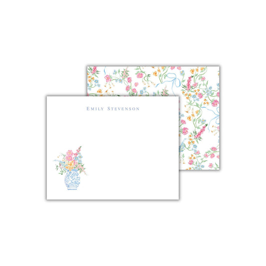 Chinoiserie Vase Notecards