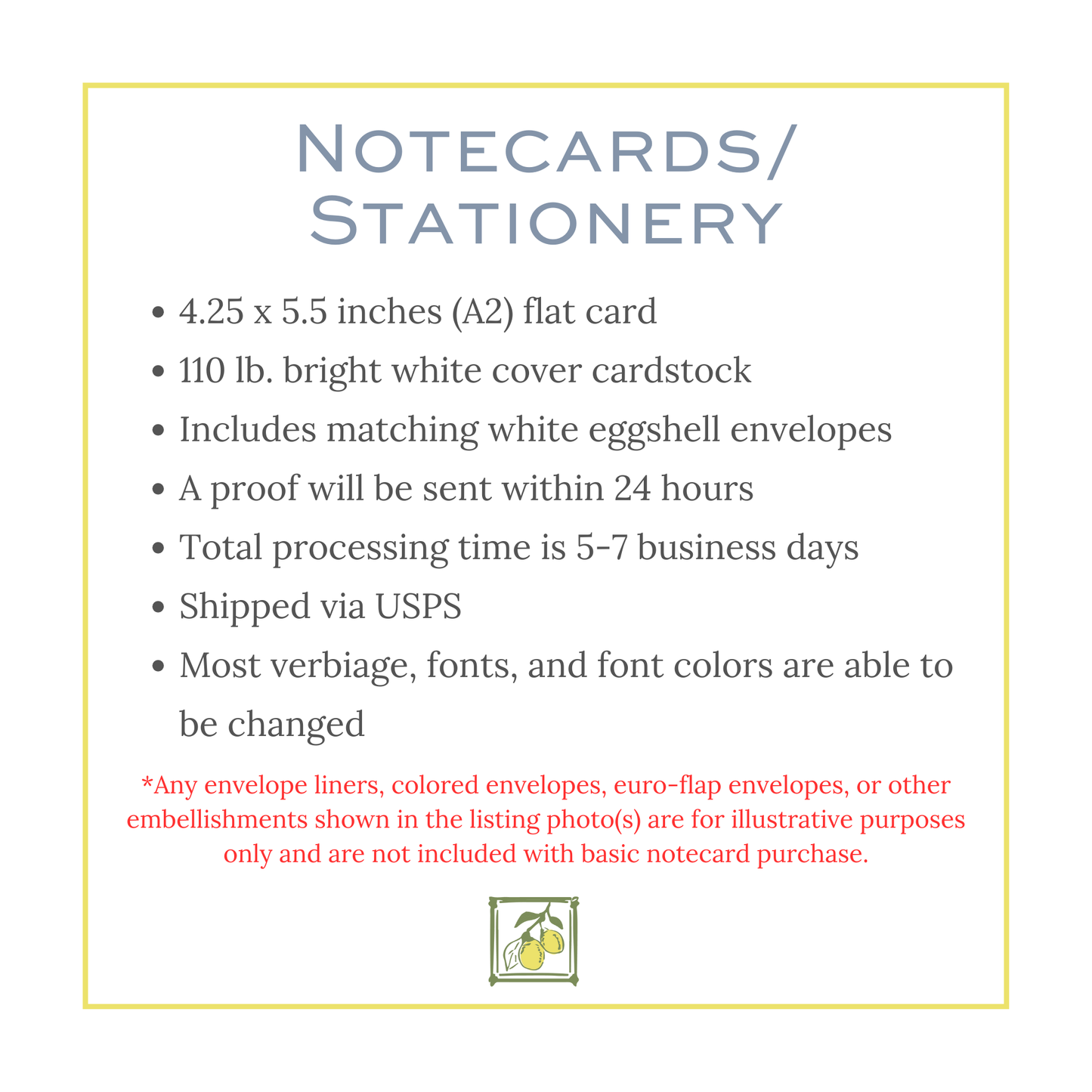 Cherry Notecards
