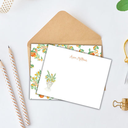 Amalfi Oranges Notecards