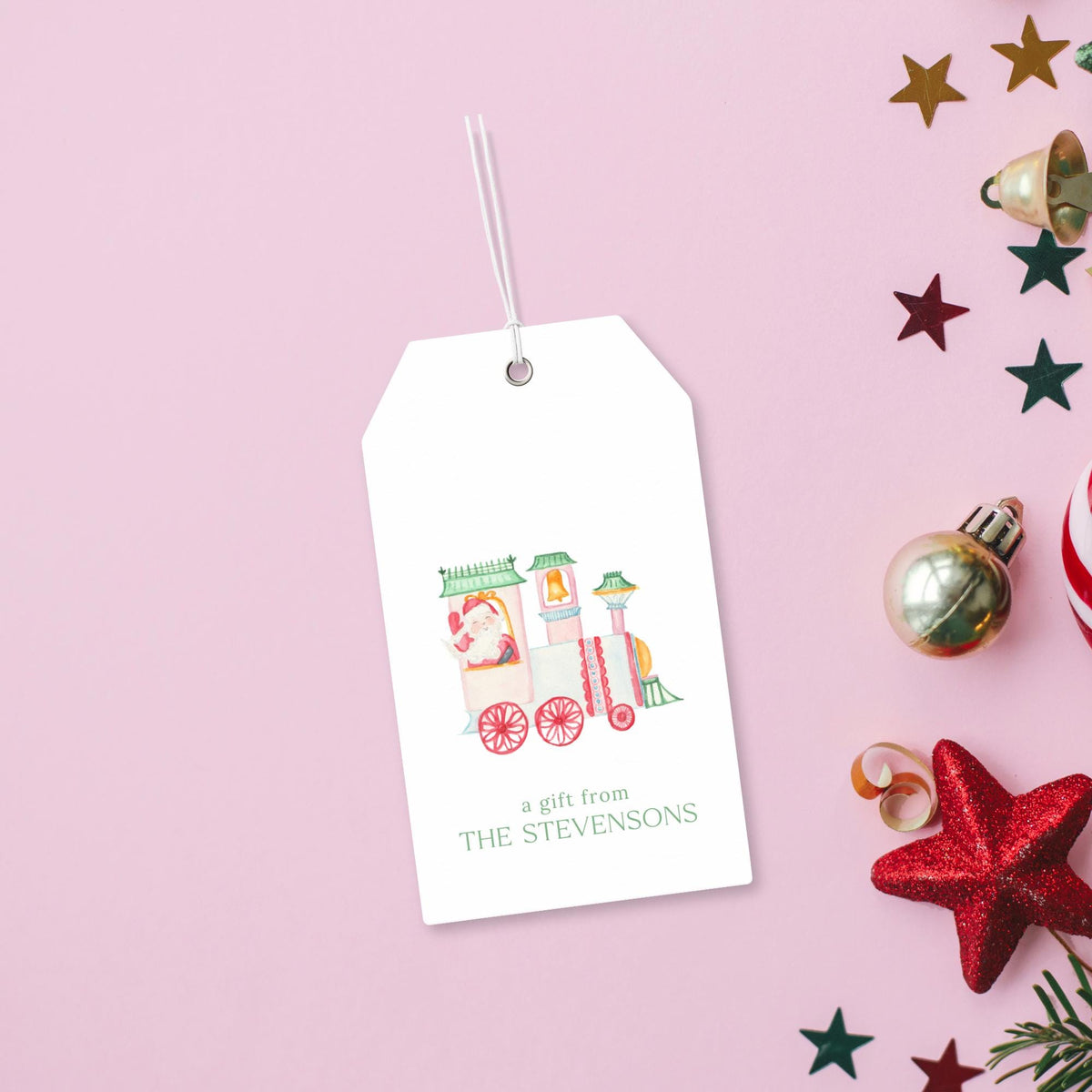 Polar Express Christmas Tags