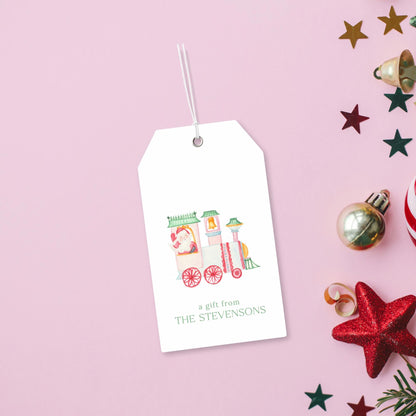 Polar Express Christmas Tags