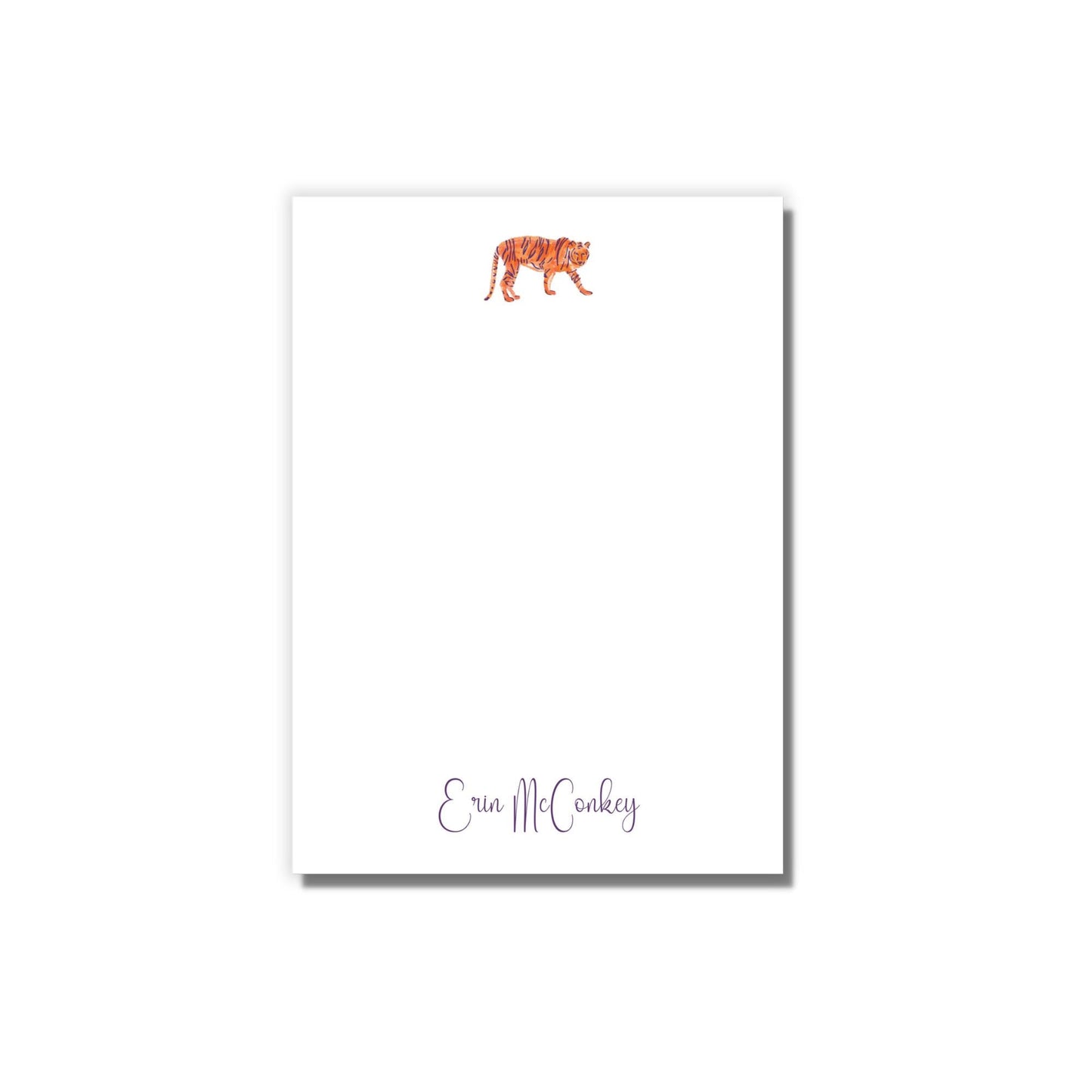 Collegiate Tiger Notepad