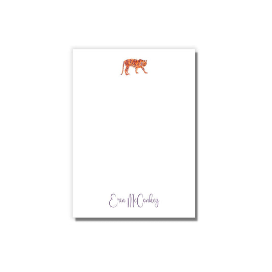 Collegiate Tiger Notepad