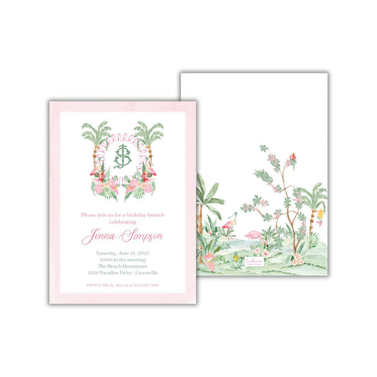 Palm Beach Invitation