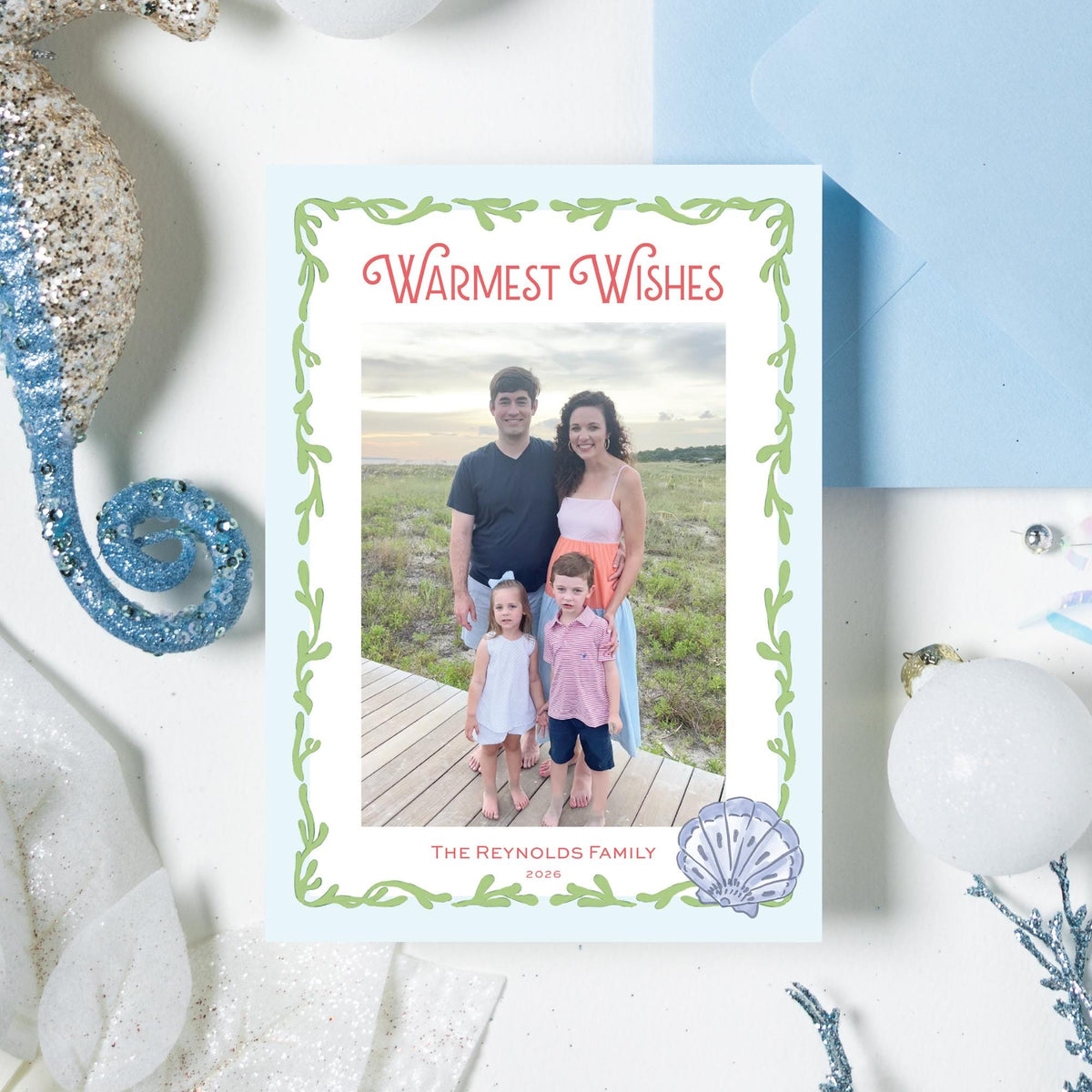 SEAsons Greetings Christmas Card