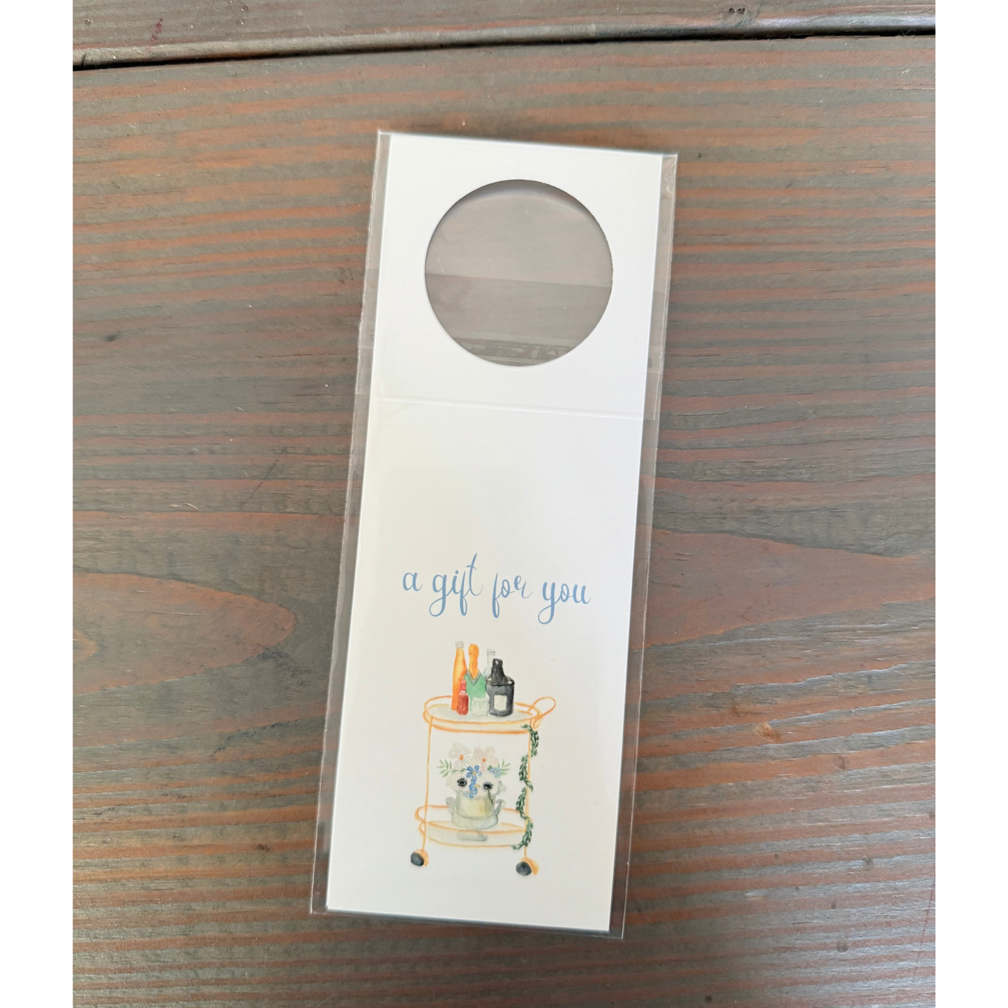 Bar Car Wine Tag, Set of 2 - Sample Extras