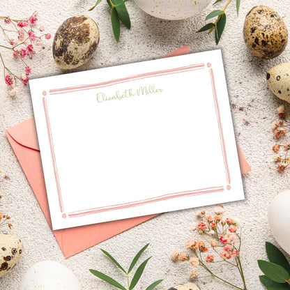 Pretty Parker Notecards - Pink